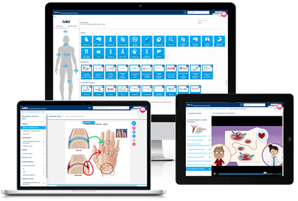 Image example of a direct-to-patient vritual tool that  Dr. Keith Thompson uses