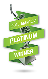 Image of the 2017 MARCOM Platinum Winner award